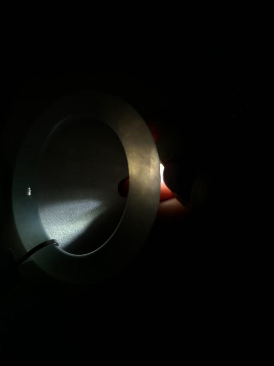 糯冰种晴水圆条手镯（55mm）（yc098517）