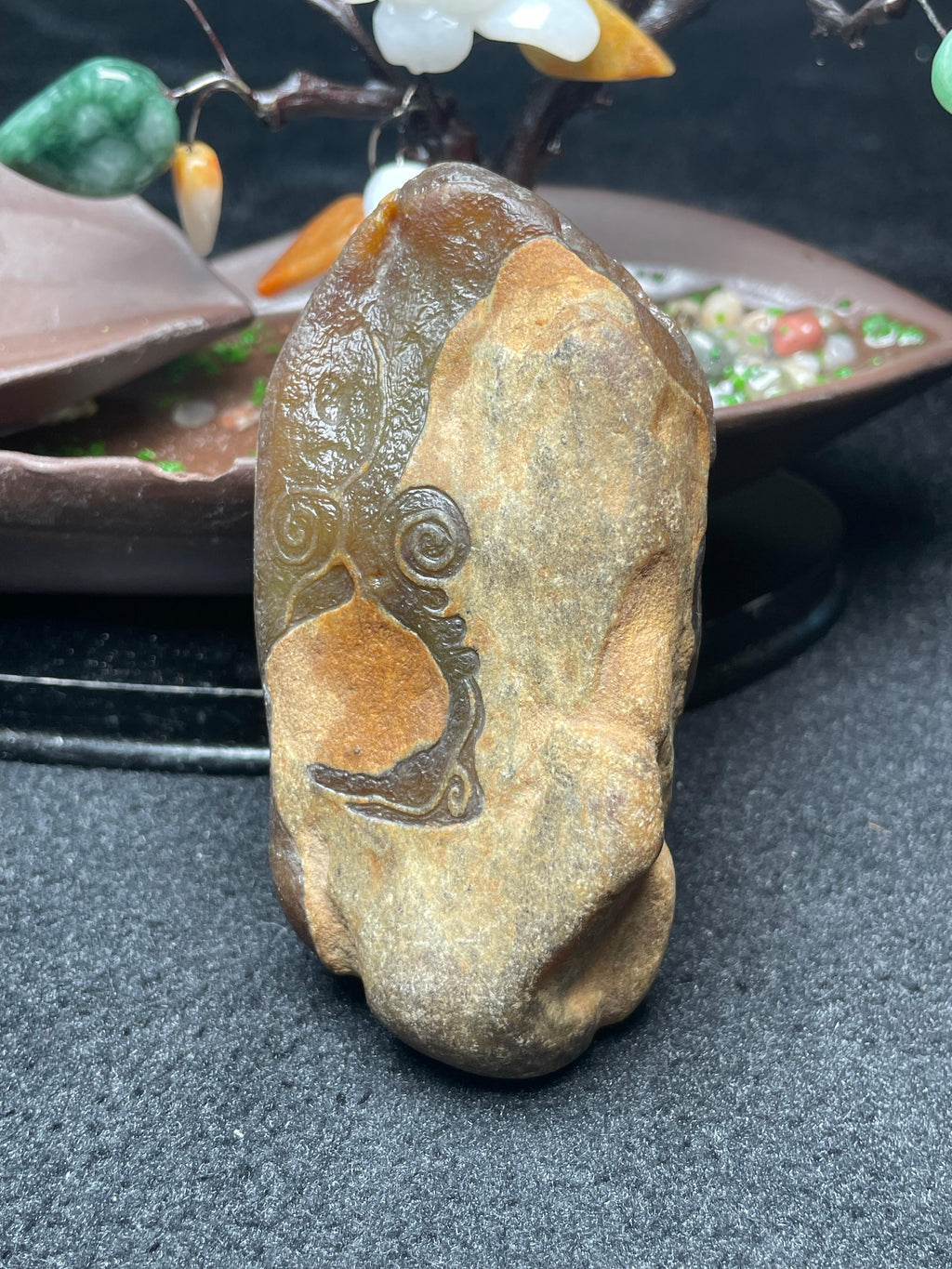 大马坎冰黄翡牌子料（yc530668）