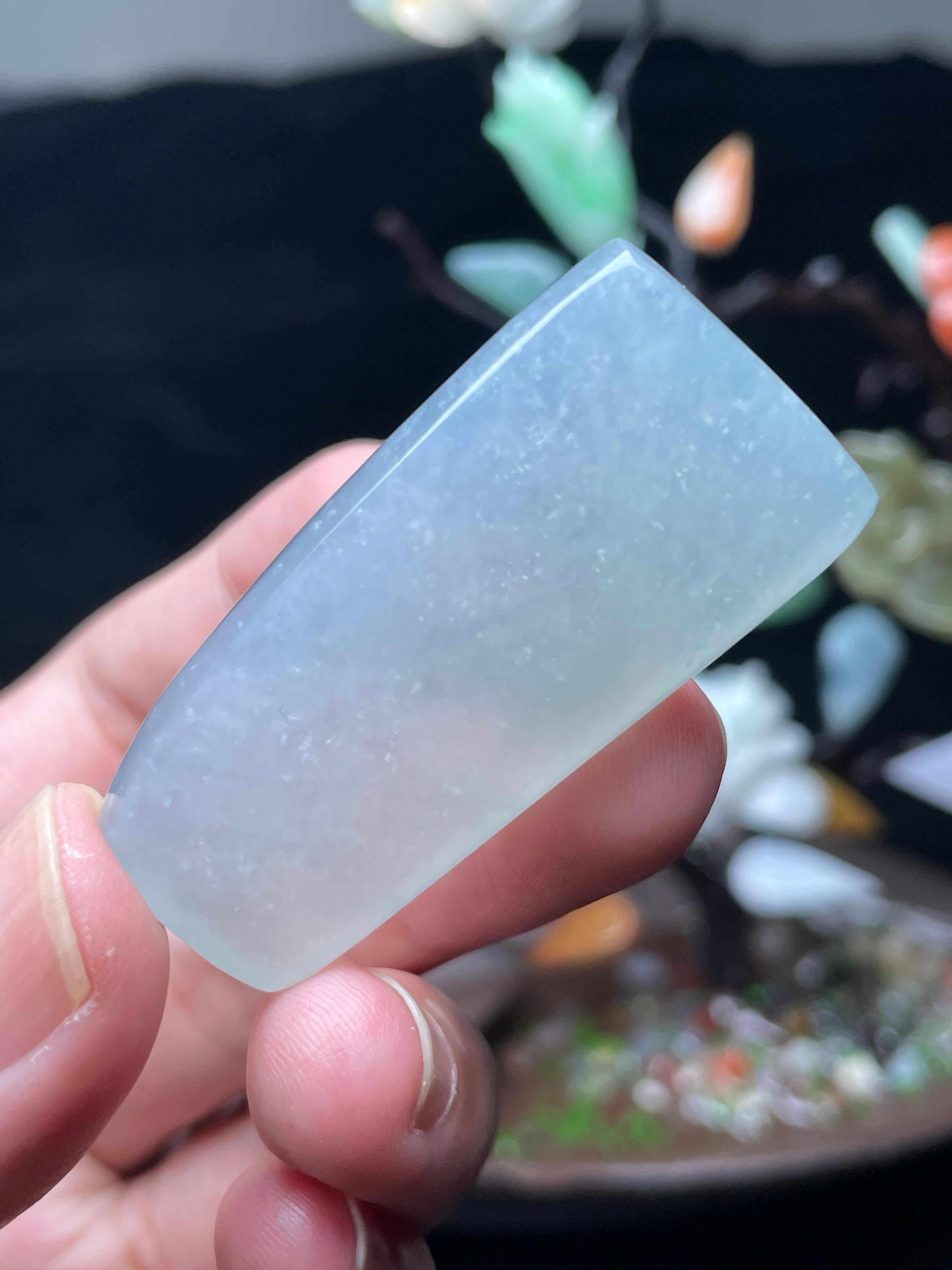 冰晴底雪花棉挂件（yc522523）