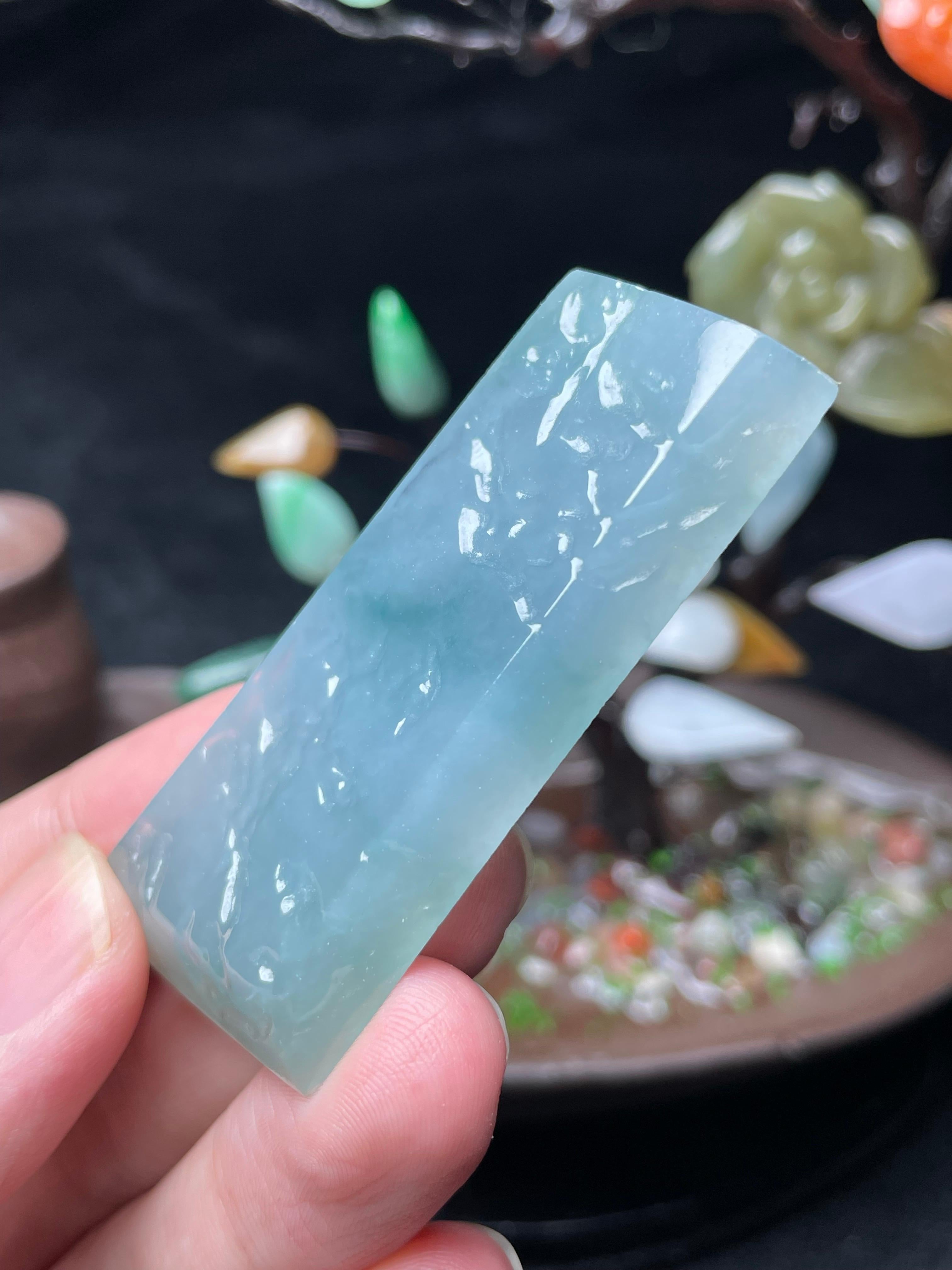冰晴飘花长方牌料（yc522542）
