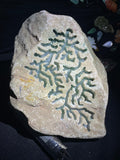 木那开窗飘花手镯大料（yc703117）
