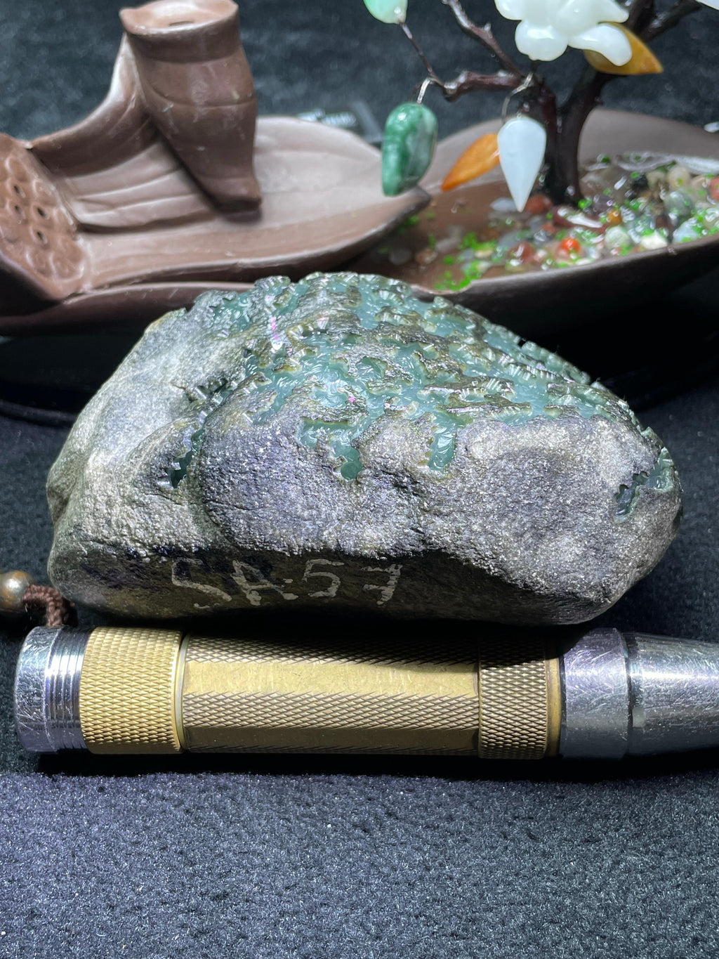 莫西沙开窗冰晴料（yc532085）