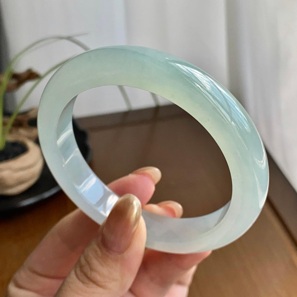 冰种晴底平安镯（58圈）（yc258949）