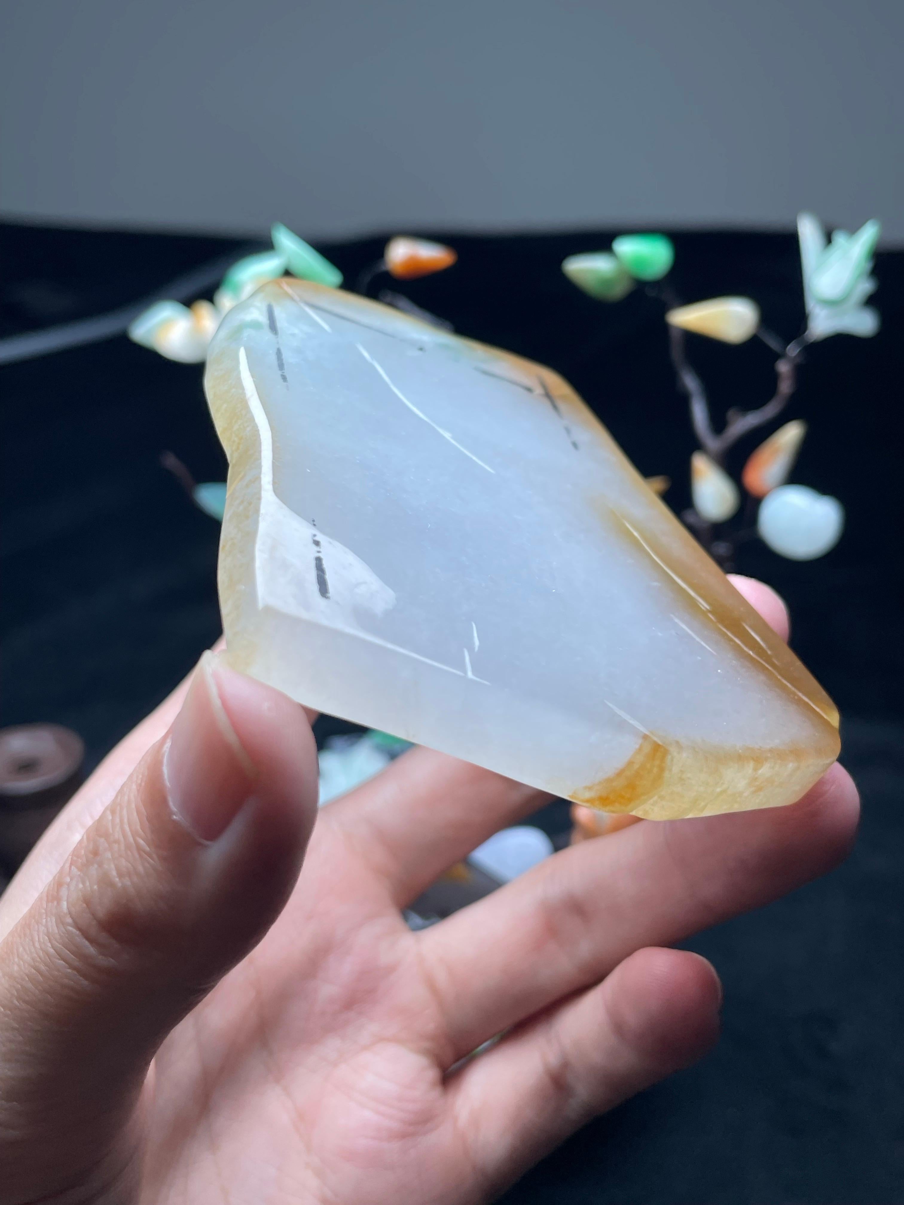 大马坎黄加绿牌子料（yc503576）