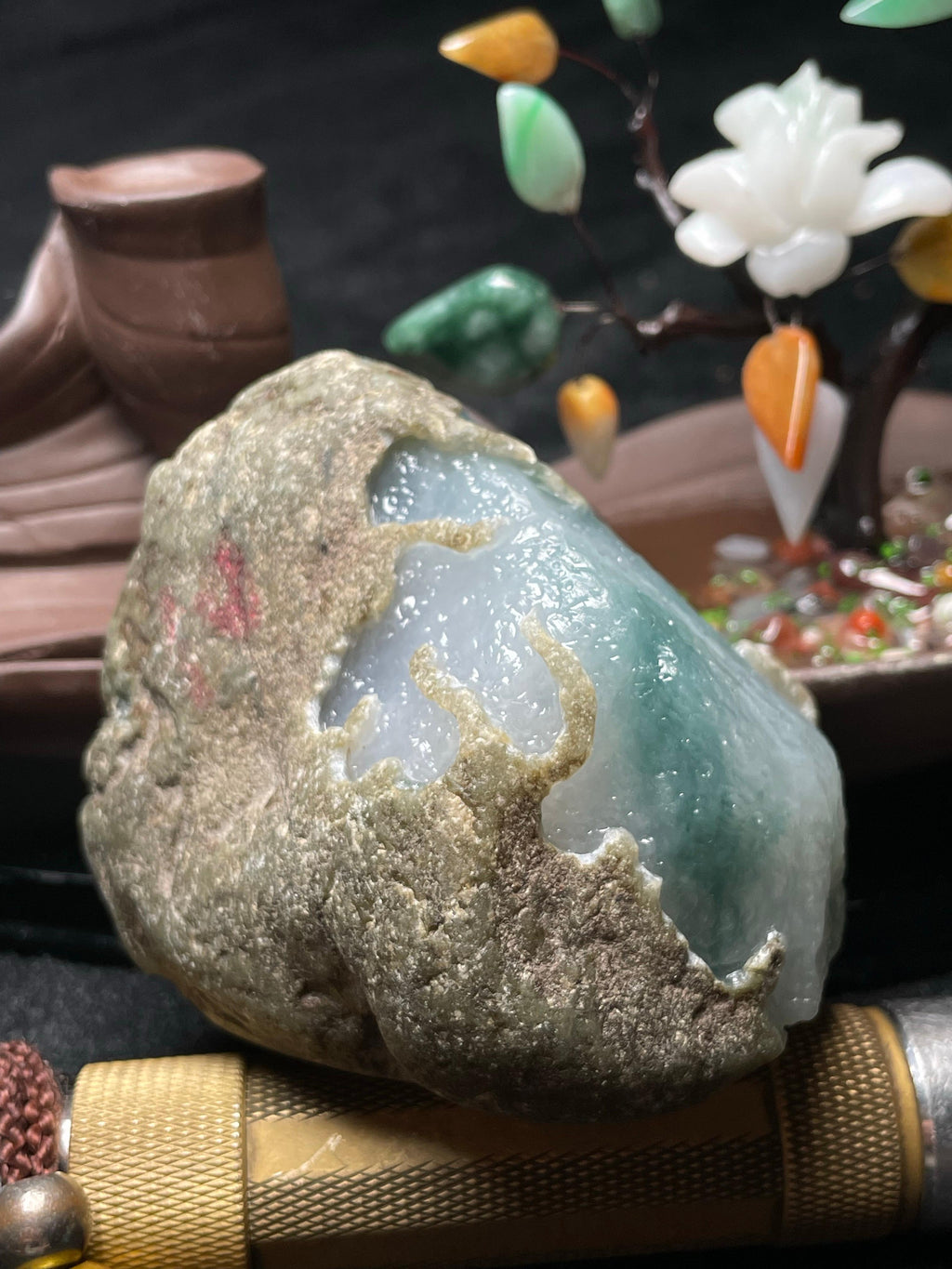 后江三彩开窗冰底淡春飘花（yc494783）