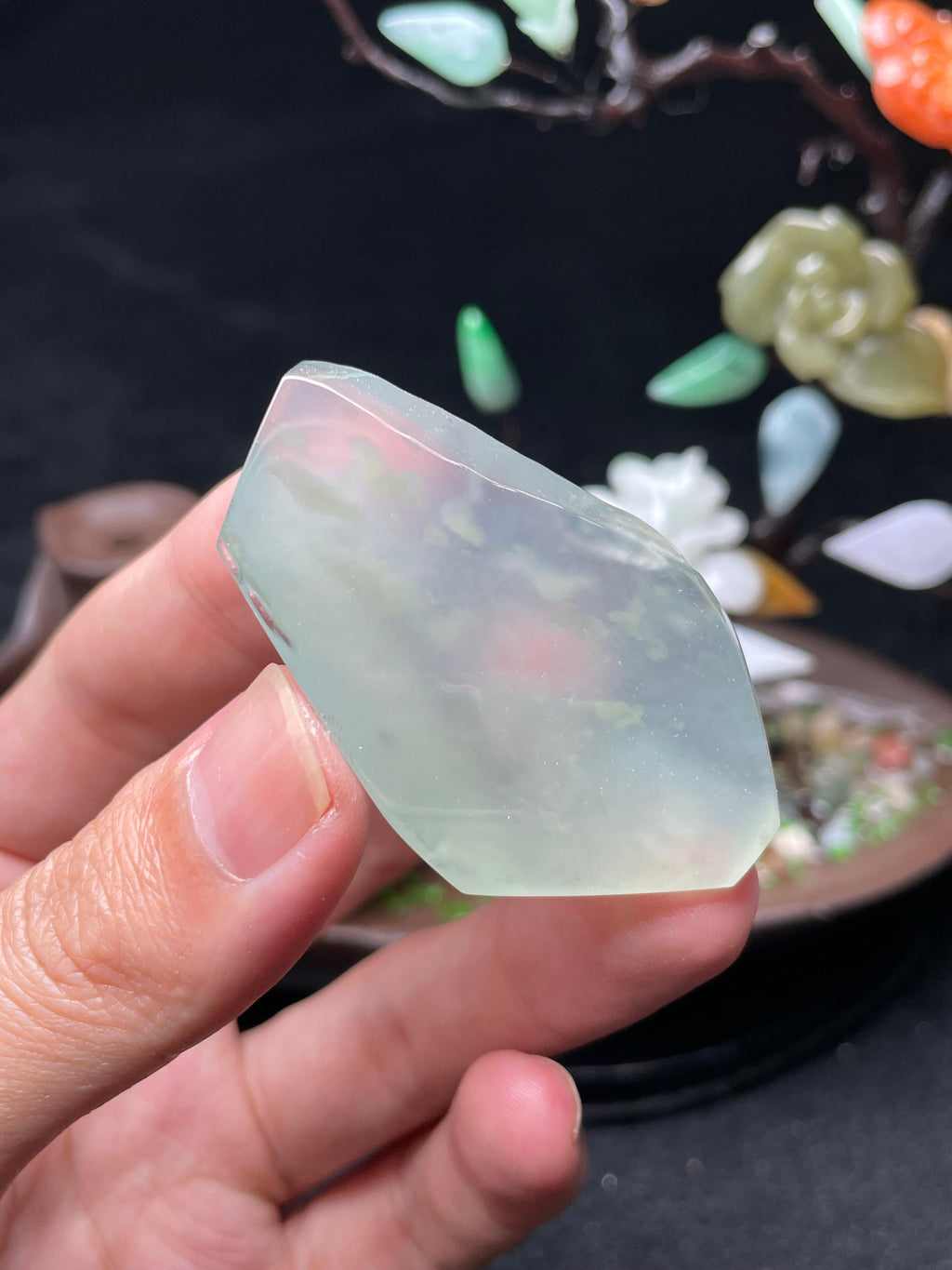 高冰雪花棉挂件料（yc508430）