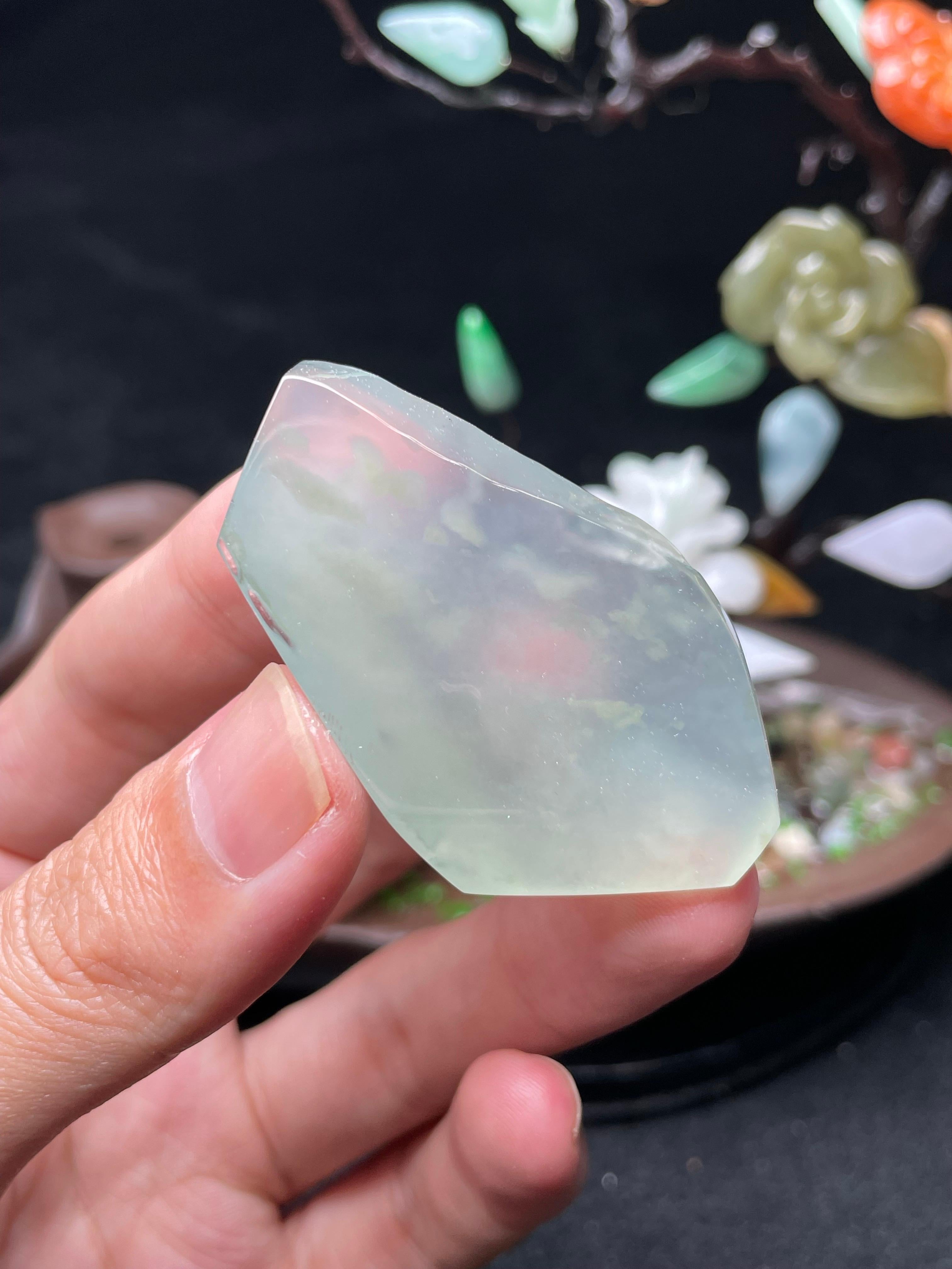 高冰雪花棉挂件料（yc508430）