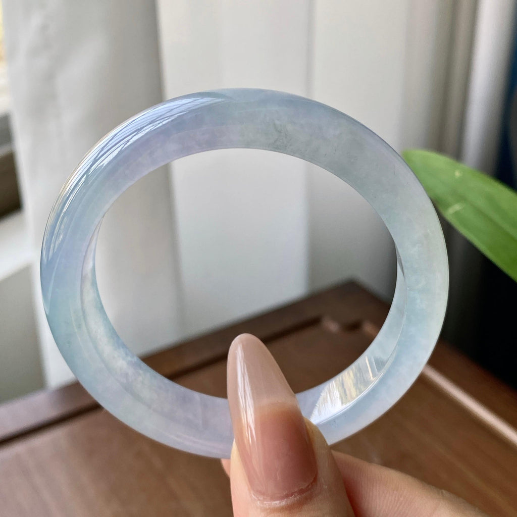 冰种春彩平安镯（54圈）（yc334762）