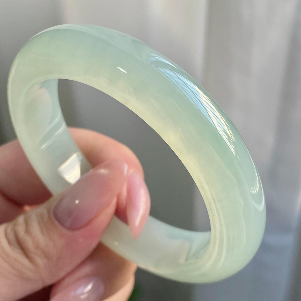 冰种晴底平安镯（54圈）（yc228784）