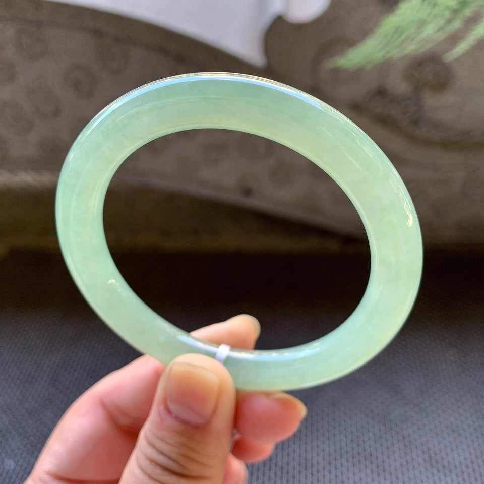 糯冰晴水圆条手镯（56.2mm）（yc017213）