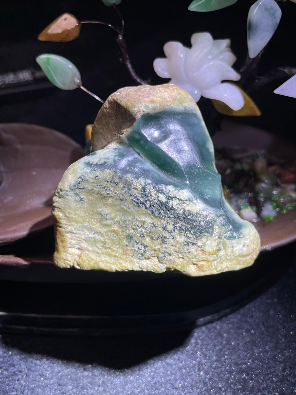 木那开窗雪花棉湖水蓝（yc703140）