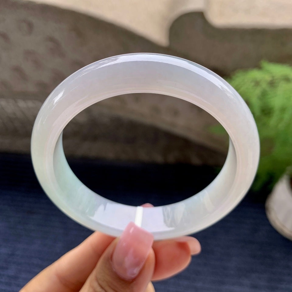 细糯种带底色平安镯（57mm·）（yc094309）