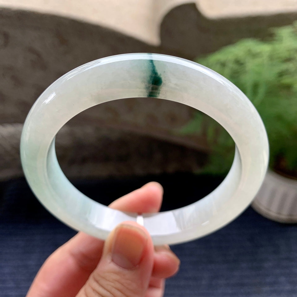 糯种飘花平安镯（61mm）（yc099424）