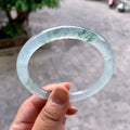 冰种飘花圆条手镯（63.3mm）（yc113972）