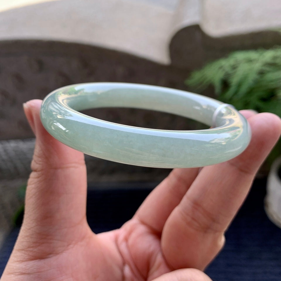 细糯种晴水圆条手镯（56.4mm）（yc094188）