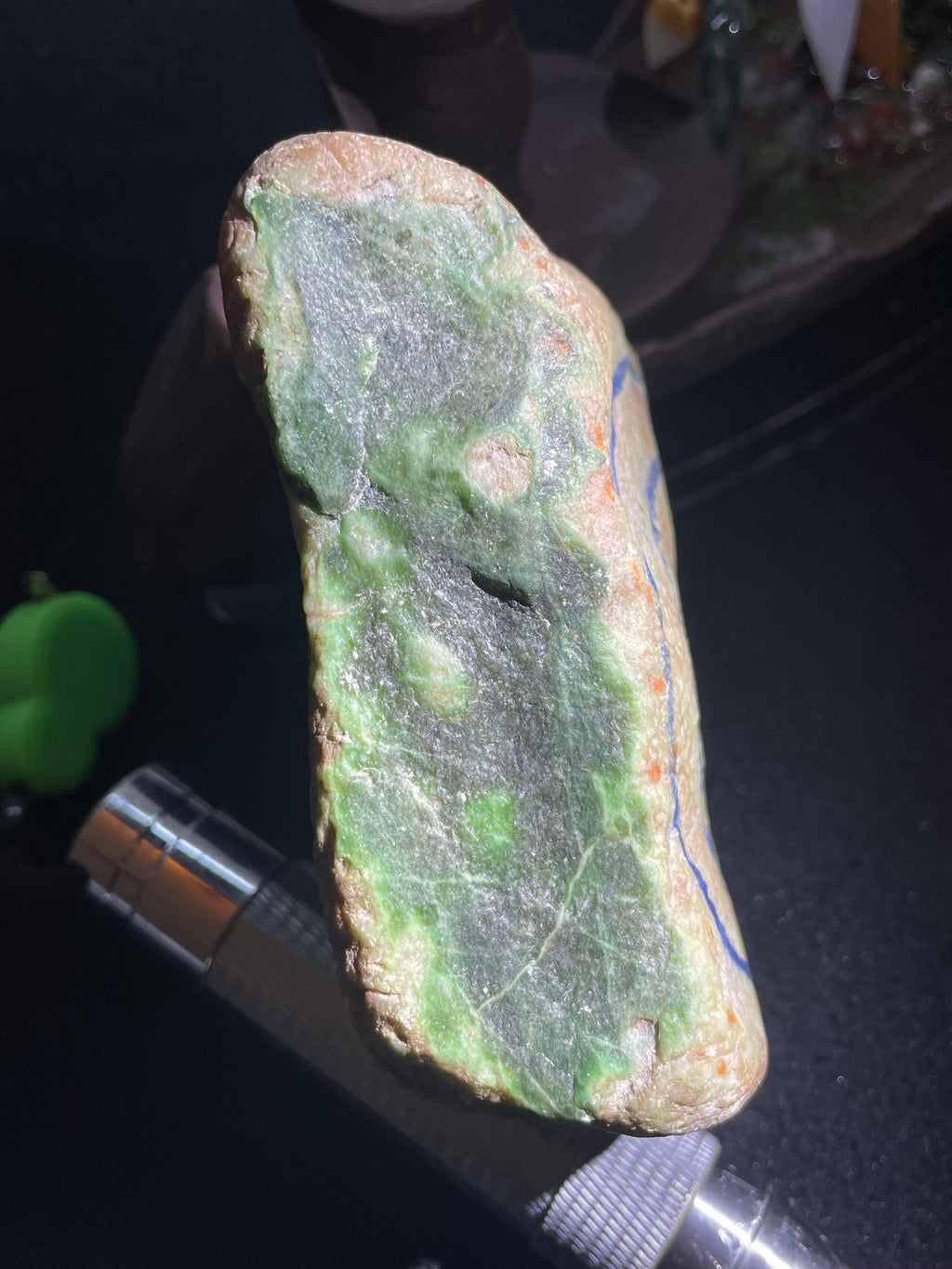 全赌木那飘花手镯料（yc700861）