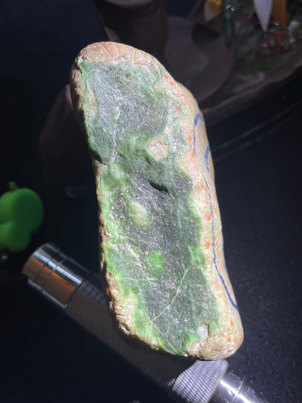全赌木那飘花手镯料（yc700861）