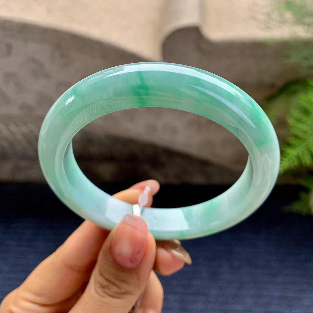 细糯种晴底平安镯（56.2mm）（yc280866）