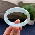 糯种飘花贵妃手镯（53mm）（yc079630）