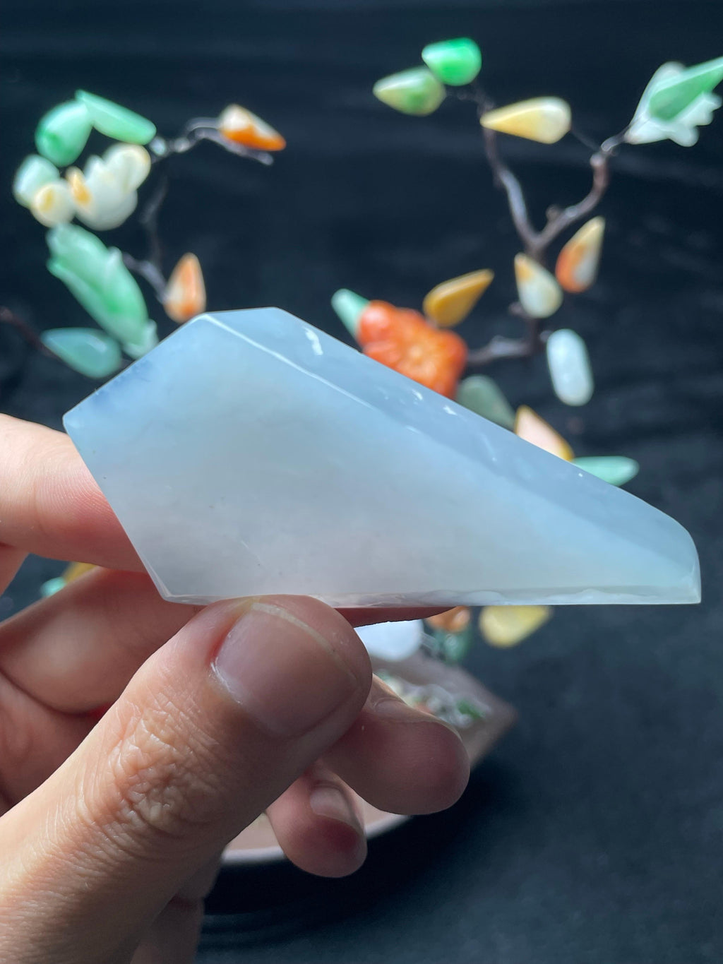 淡春紫翡翠片料（yc708087）