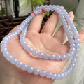 冰种紫罗兰珠链（107颗）（yc196846）