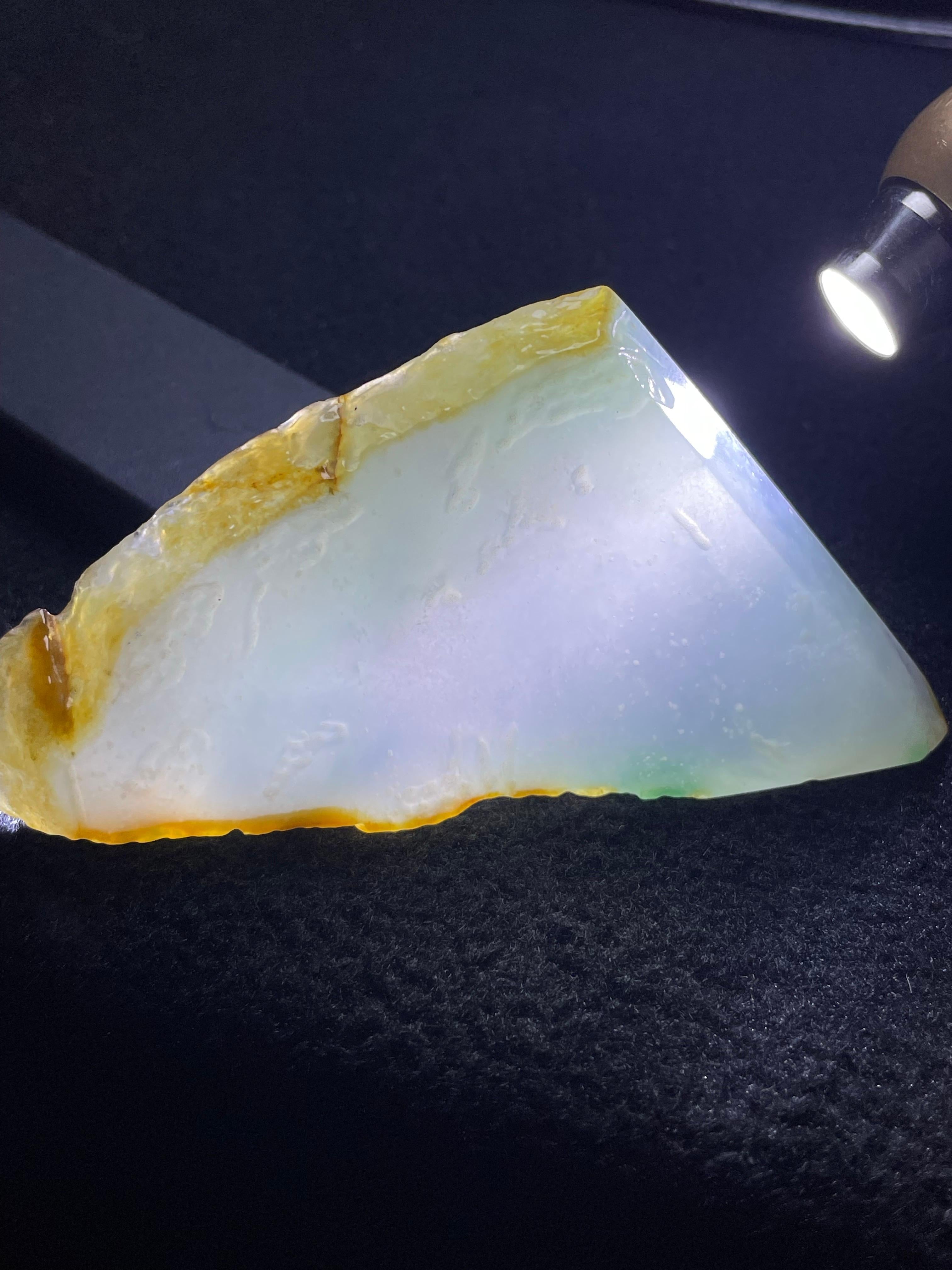 三彩冰底牌子料（yc507744）