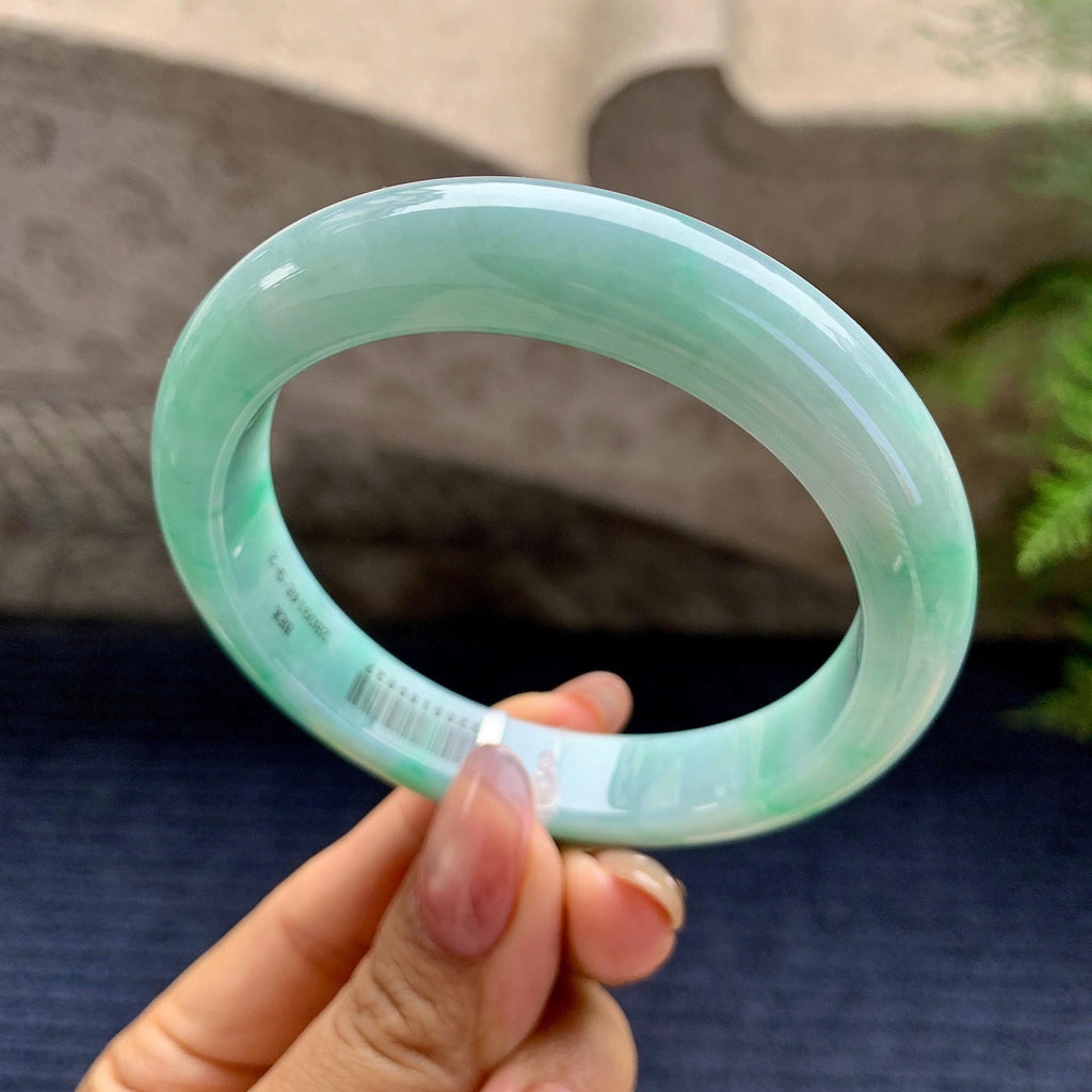 细糯种晴底平安镯（56.2mm）（yc280866）