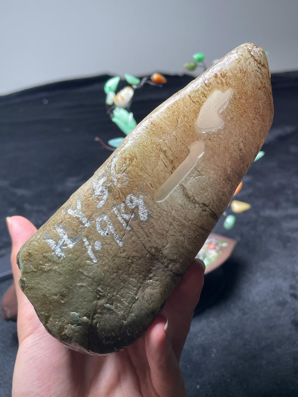 极品后江雪花棉春彩飘色花开窗料（yc692949）