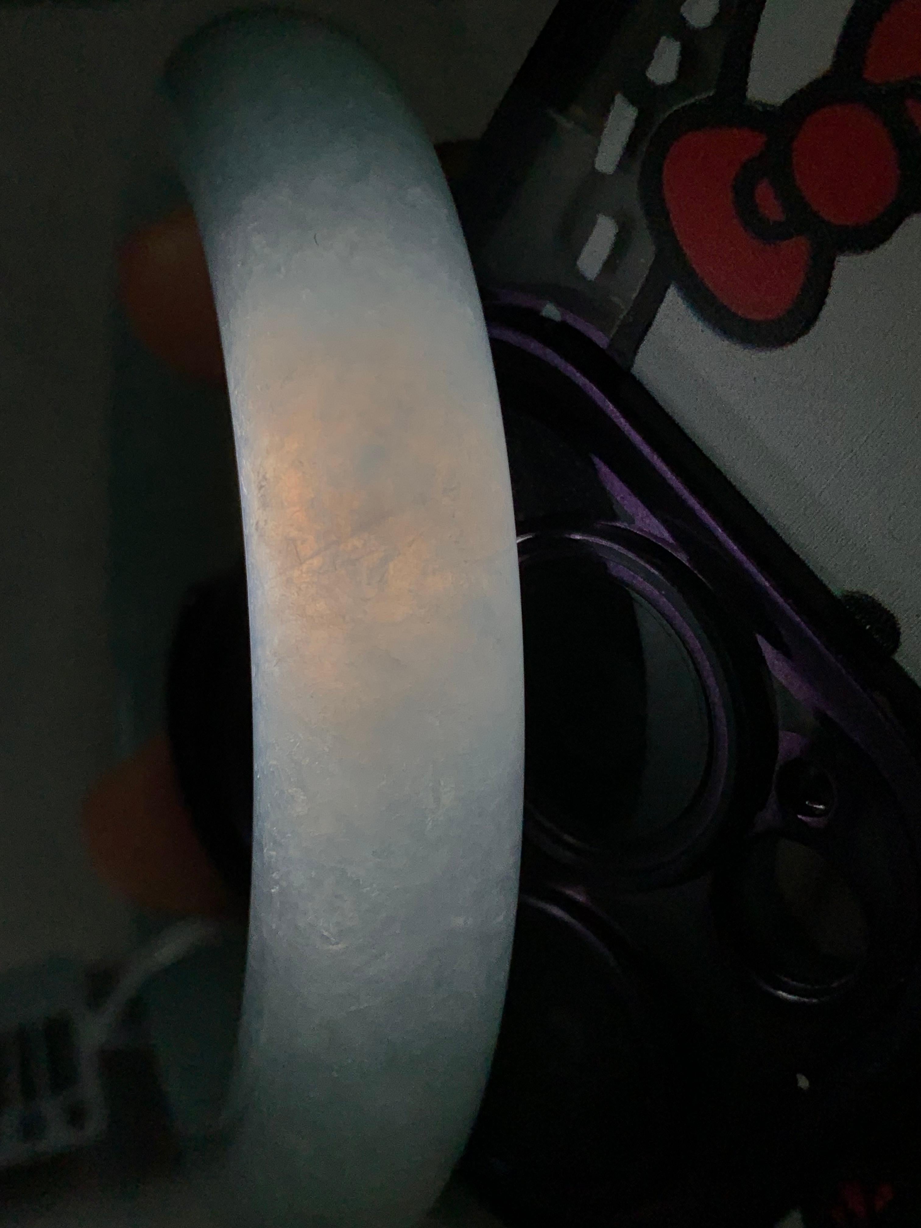 糯冰种晴水平安镯（54.3mm）（yc273592）