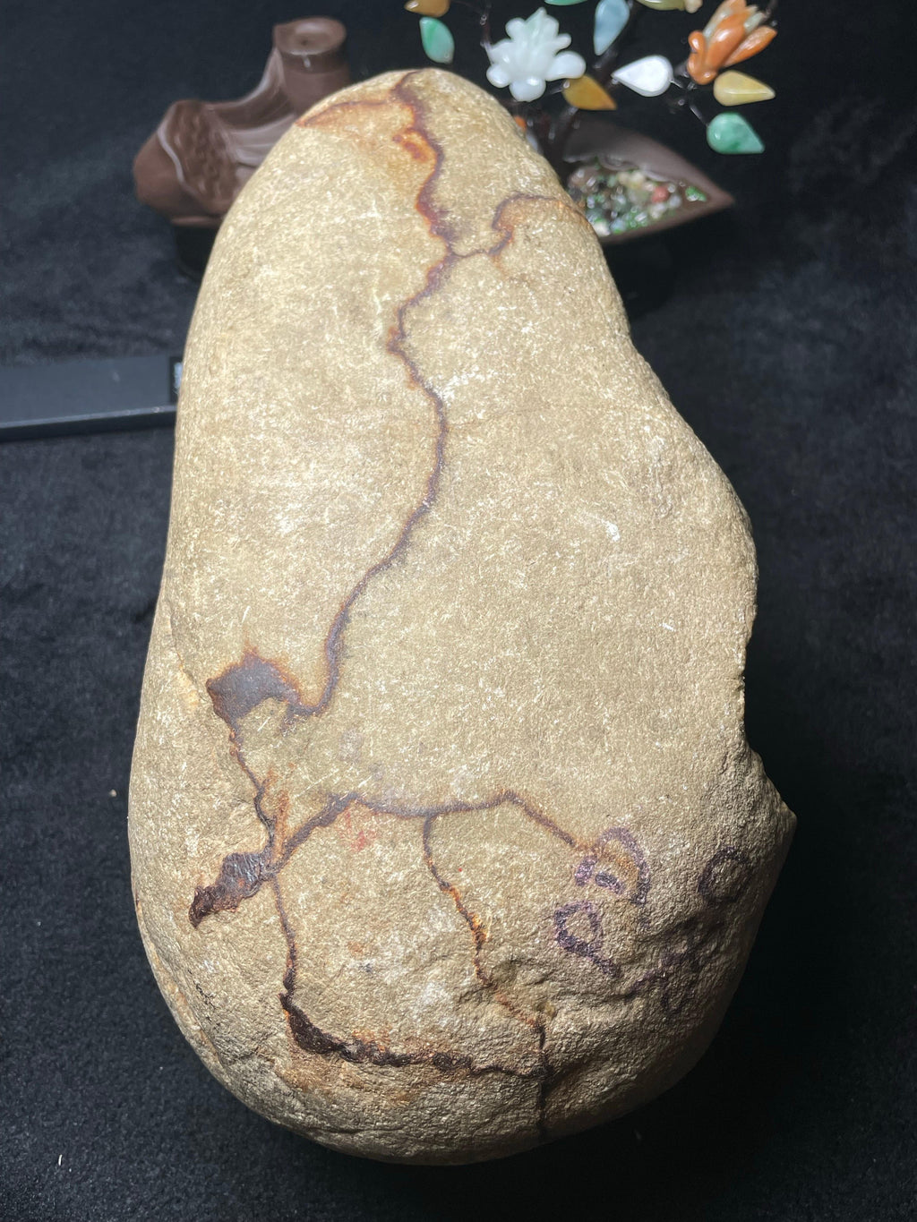 极品大马坎开窗红翡大料（yc500132）