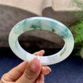 细糯种飘花平安镯（57.1mm）（yc280875）