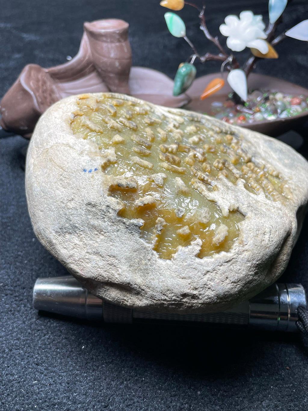 大马坎冰黄开窗料（yc693758）