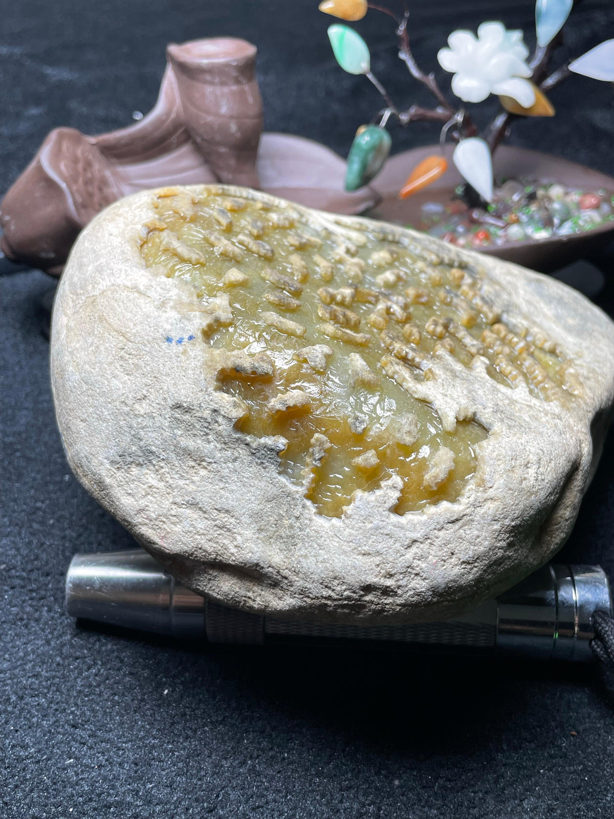 大马坎冰黄开窗料（yc693758）