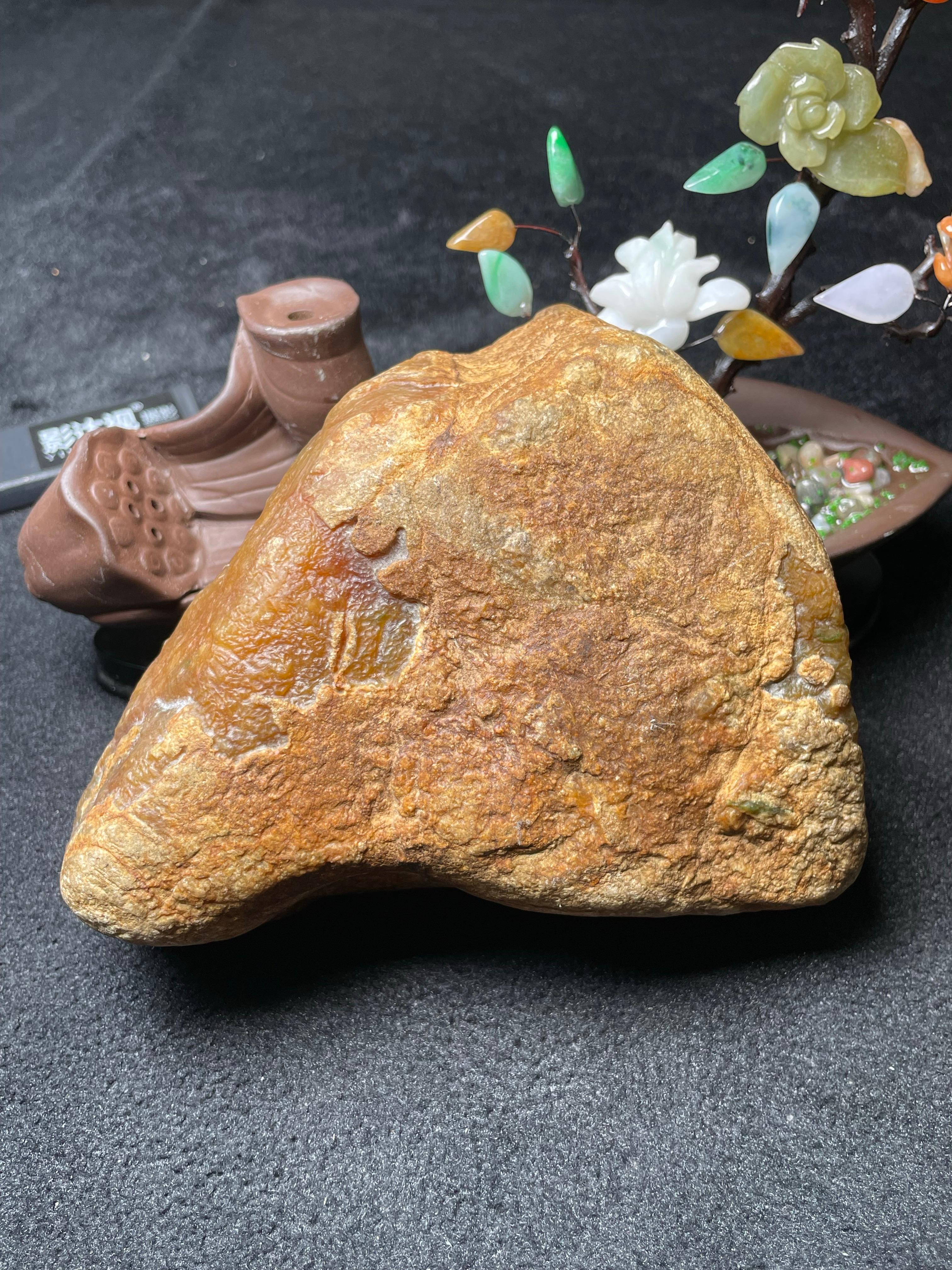 极品大马坎冰黄加绿（yc506381）