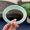 细糯种晴底圆条手镯（56.4mm）（yc096583）