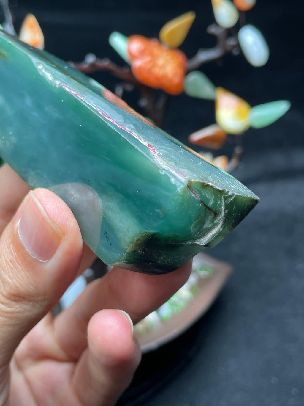 冰种湖水底片料（yc710536）
