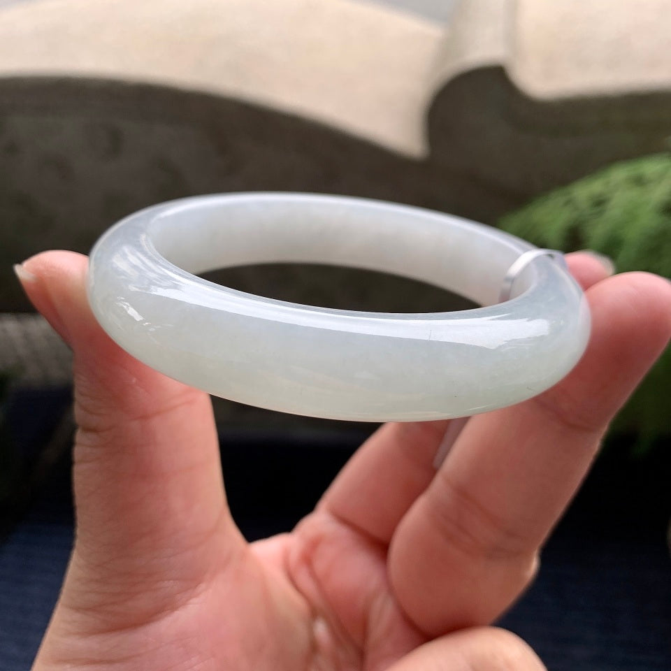 细糯种无色平安镯（56.2mm）（yc088800）
