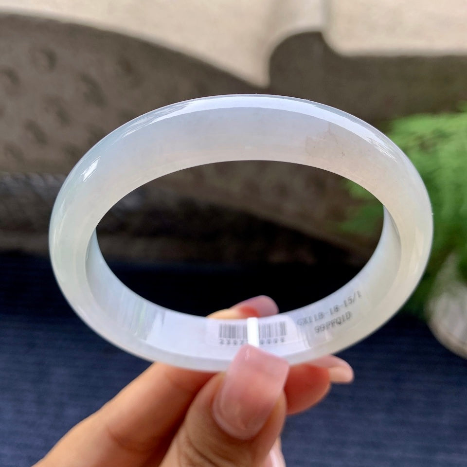 糯冰种无色贵妃手镯（57mm）（yc101904）