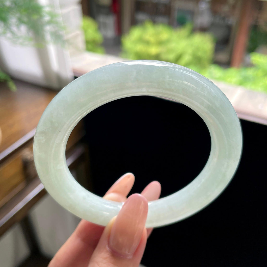 细糯种晴绿底圆条 57.5圈（yc709492）