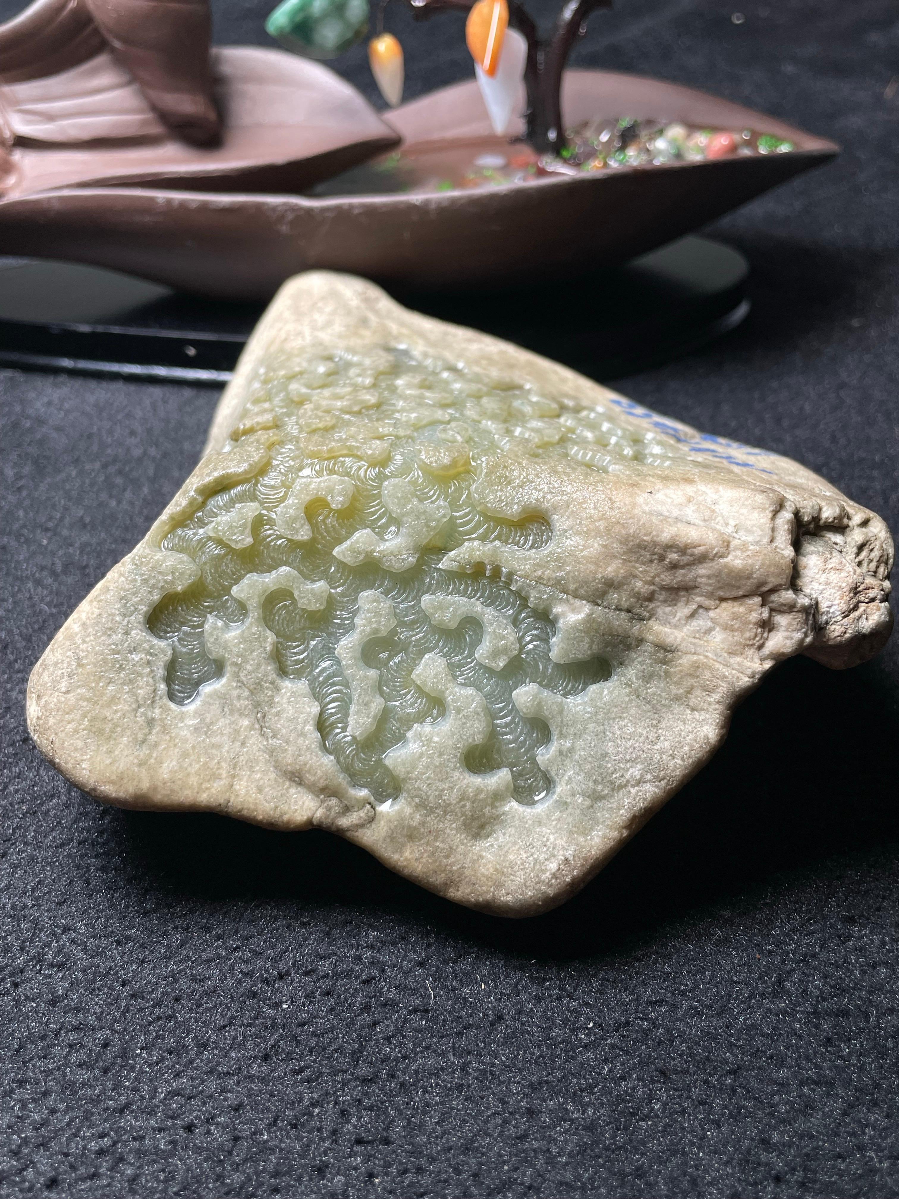 莫西沙开窗黄翡飘花（yc493921）