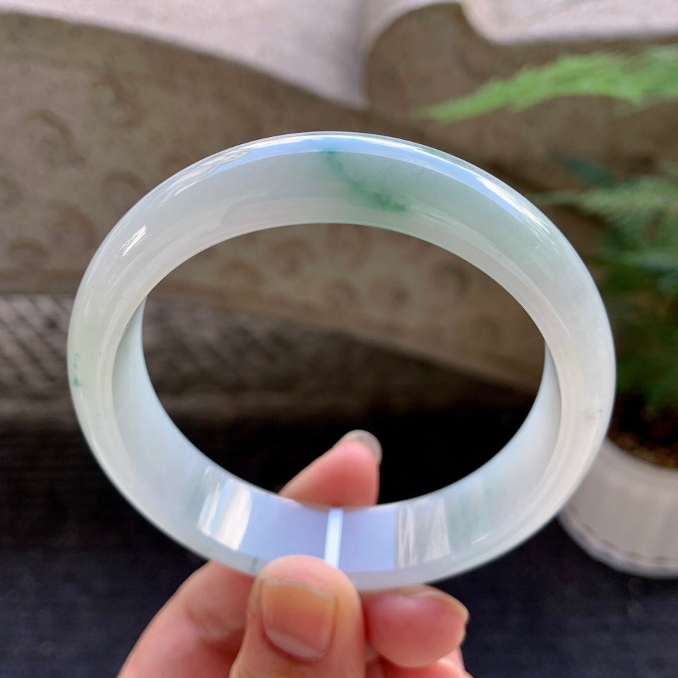 糯冰飘花轮胎手镯（60.2mm）（TF06271609）