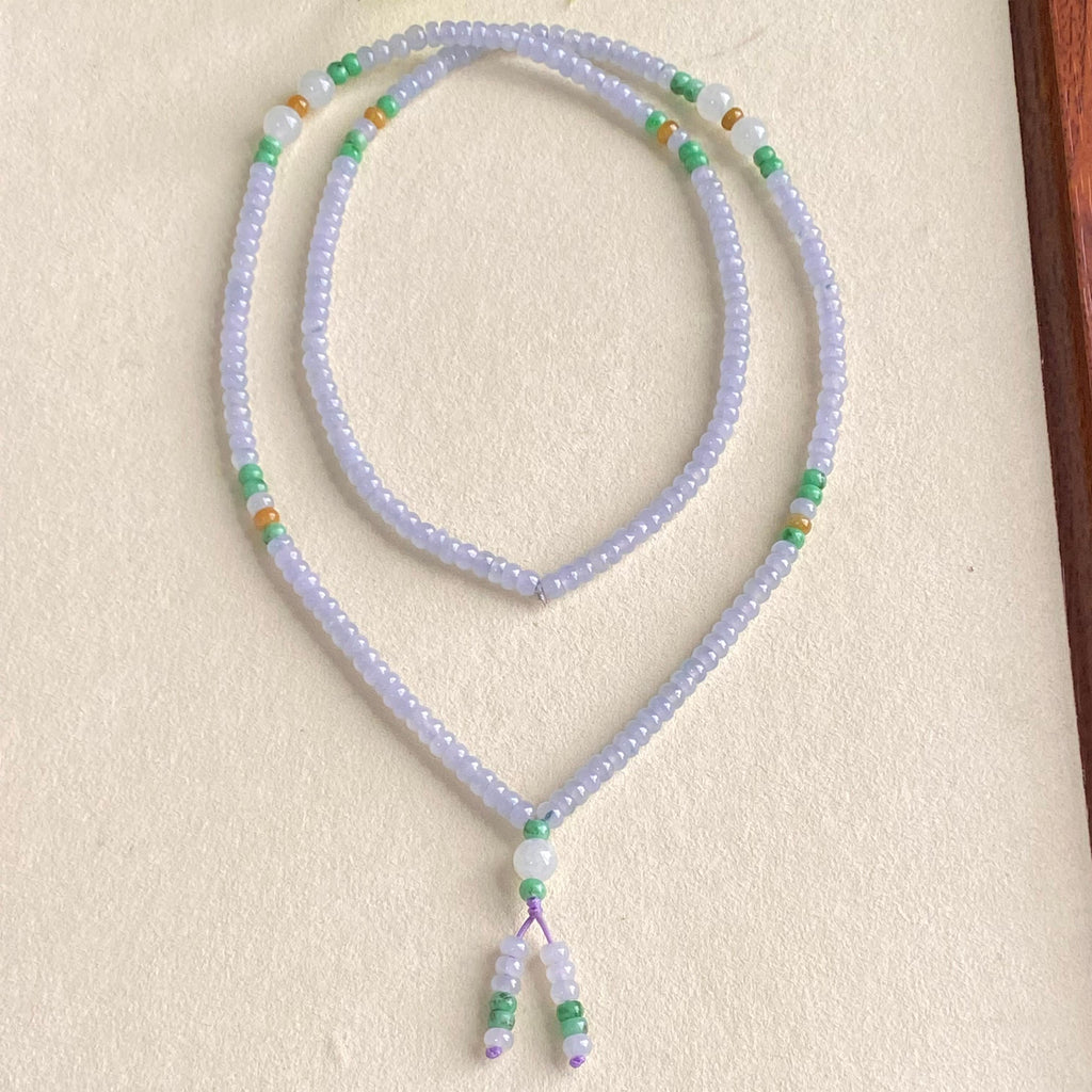 冰种多宝算盘珠珠链（yc196870）