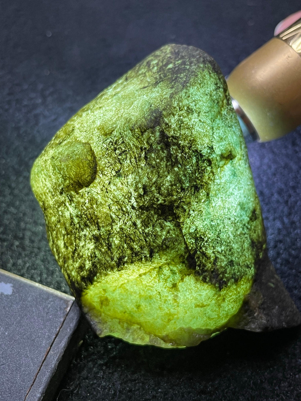 莫西沙开窗冰底飘花牌子料（yc537432）