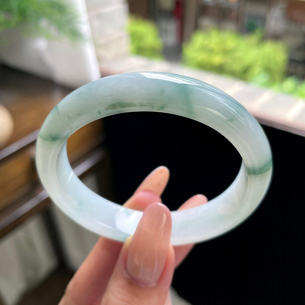 细糯种飘花贵妃 56圈 天然缅甸A货翡翠（yc703295）