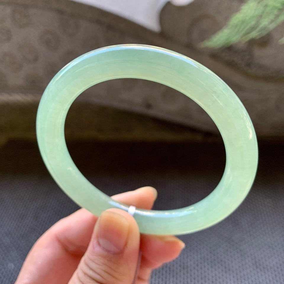 糯冰晴水圆条手镯（56.2mm）（yc017213）