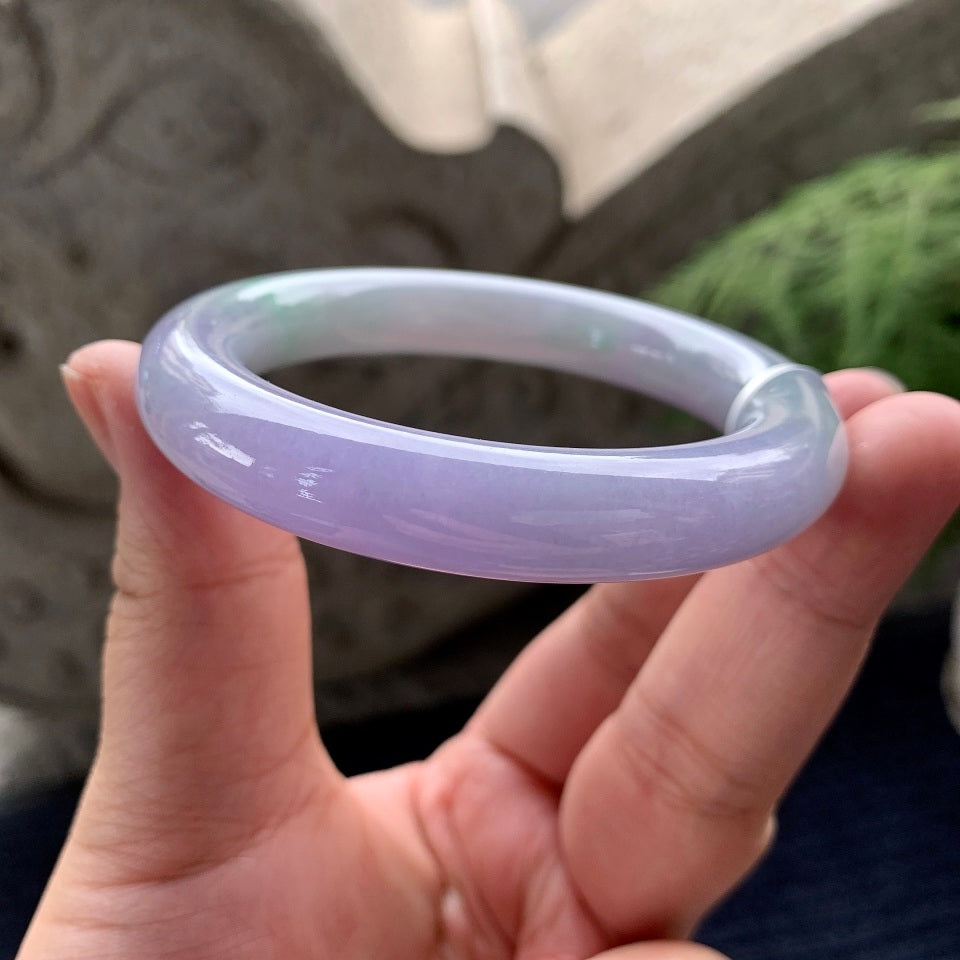 细糯种春彩圆条手镯（53.7mm）（yc091794）
