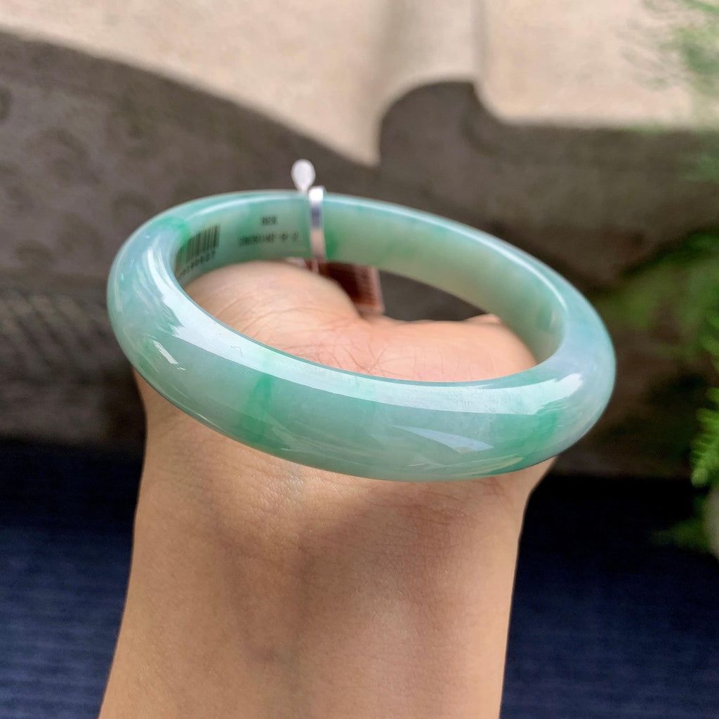 细糯种晴底平安镯（56.2mm）（yc280866）