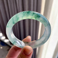 冰飘花平安镯（53.7mm）（yc057043）