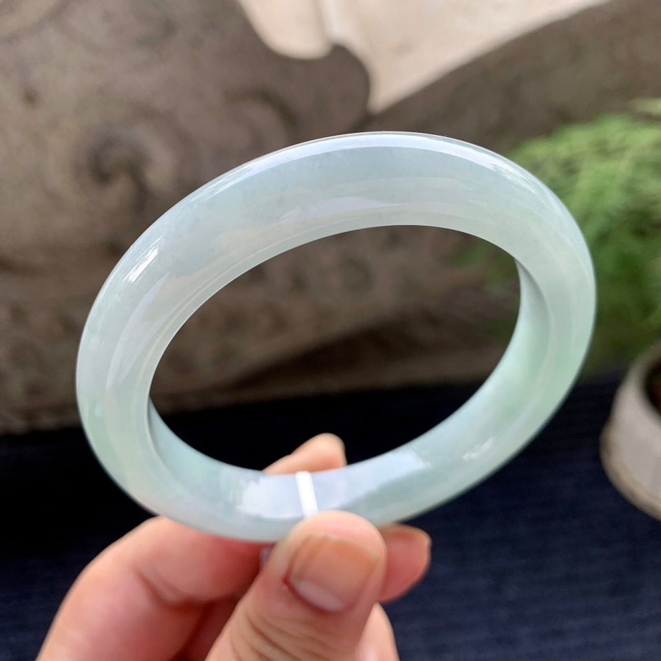 细糯种晴底平安镯（57.6mm）（yc090920）