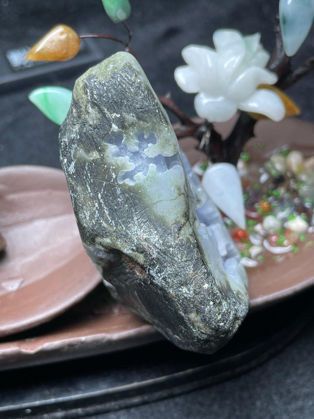 会卡开窗半抛光冰紫小精品（yc695211）